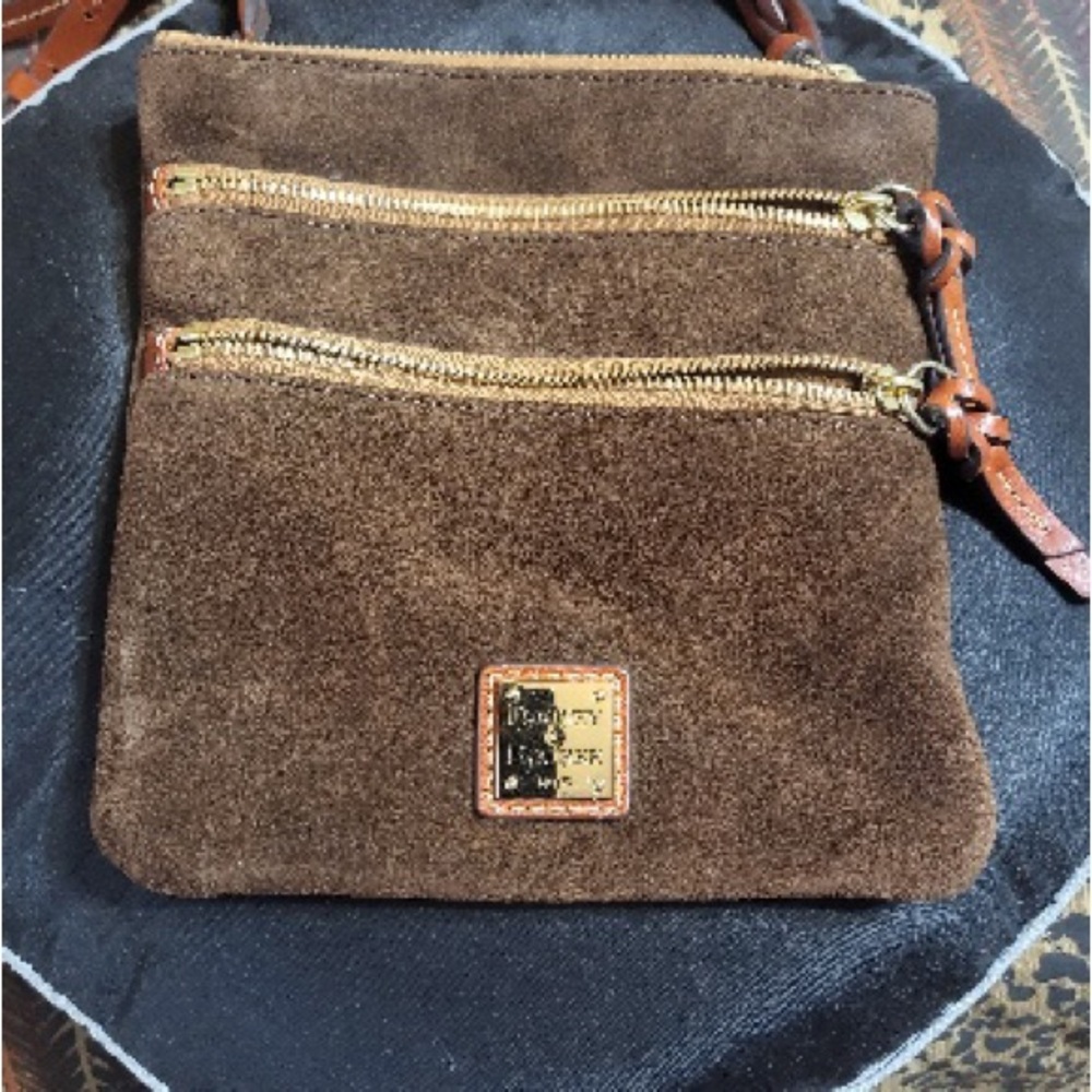 Dooney Bourke Brown Leather Crossbody